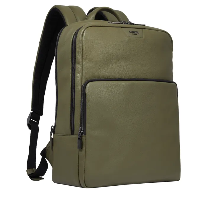 2zips Backpack Dark Khaki Travel Lancel Backpacks