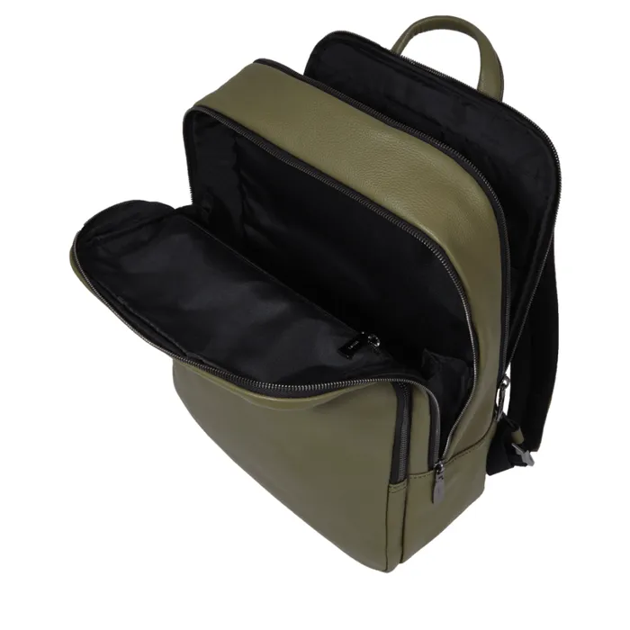 2zips Backpack Dark Khaki Travel Lancel Backpacks