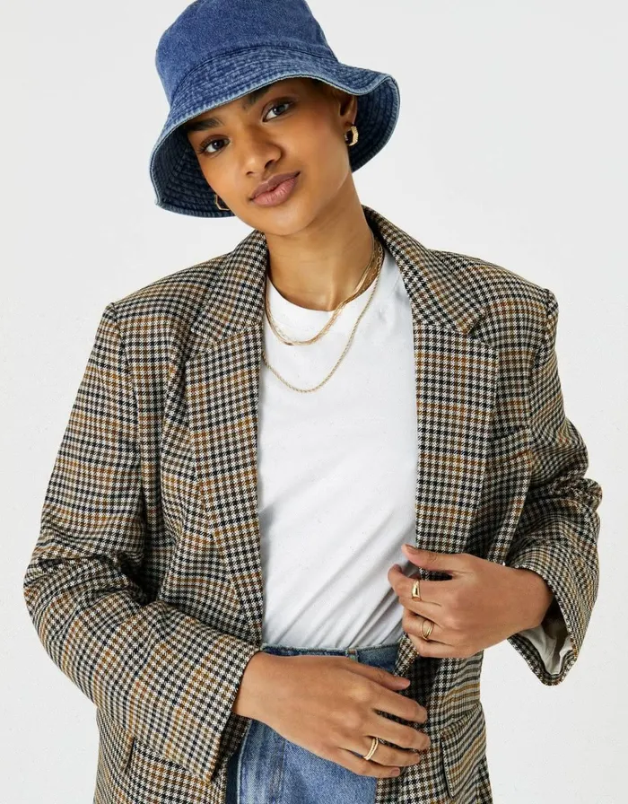 Accessorize Dani Denim Bucket Hat Women Hats