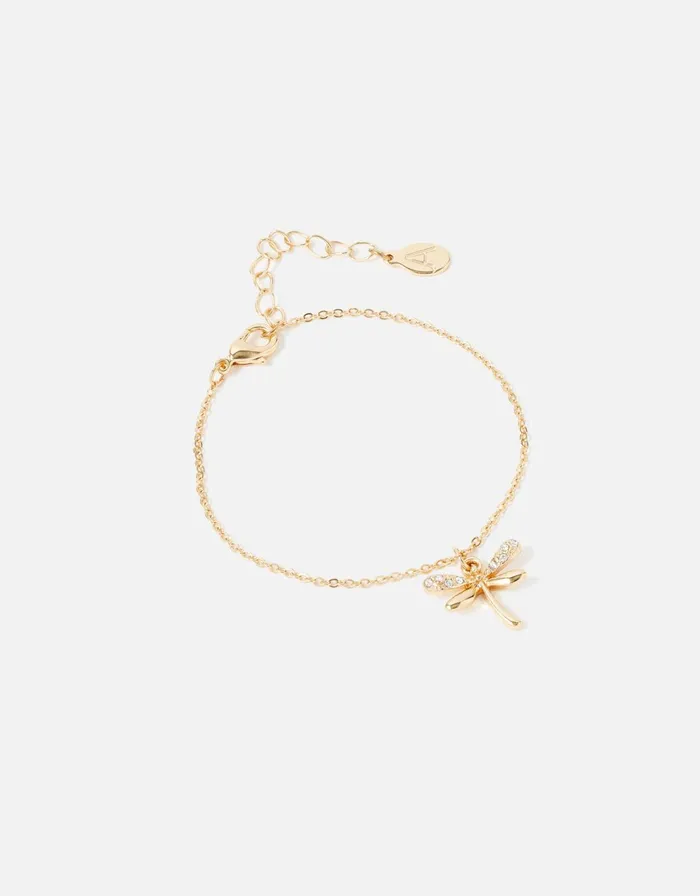 Accessorize Dragonfly Pendant Bracelet Women Bracelets