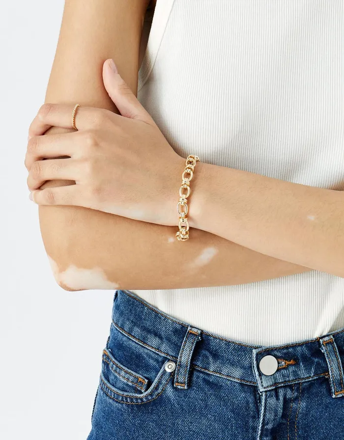 Accessorize Eye Candy Chunky Clasp Bracelet Women Bracelets