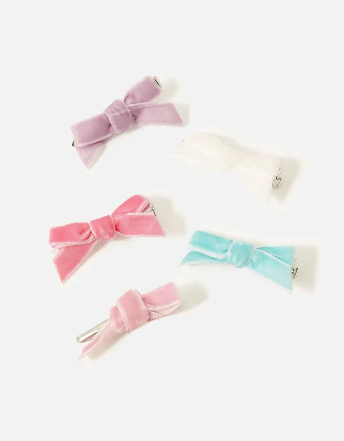 Accessorize Girls Bow Hair Clip Multipack Girls Hair Accessories