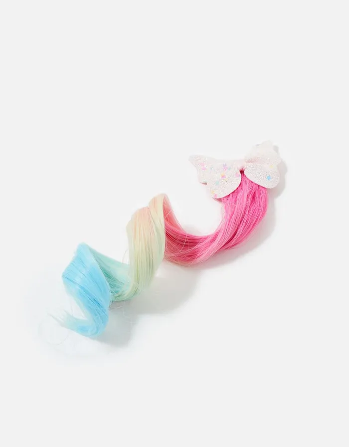 Accessorize Girls Faux Hair Butterfly Salon Clip Girls Hair Accessories
