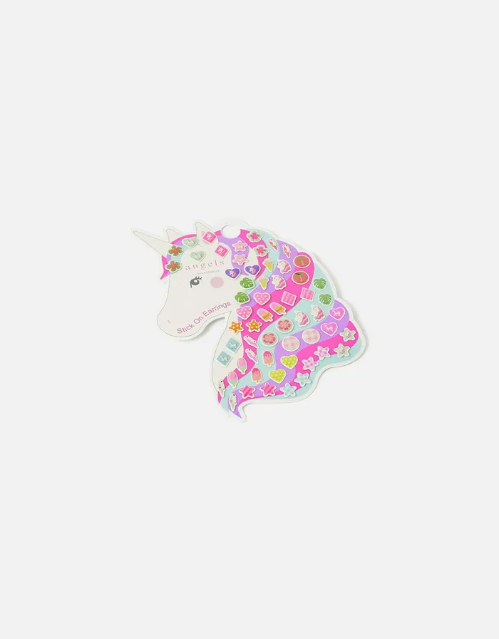 Accessorize Girls Holiday Stick On Earrings Girls Jewellery