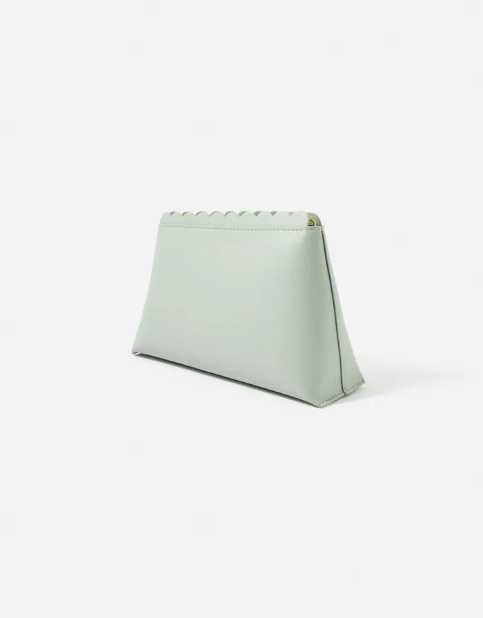Accessorize Large Scallop Make Up Bag Women Travel Bags