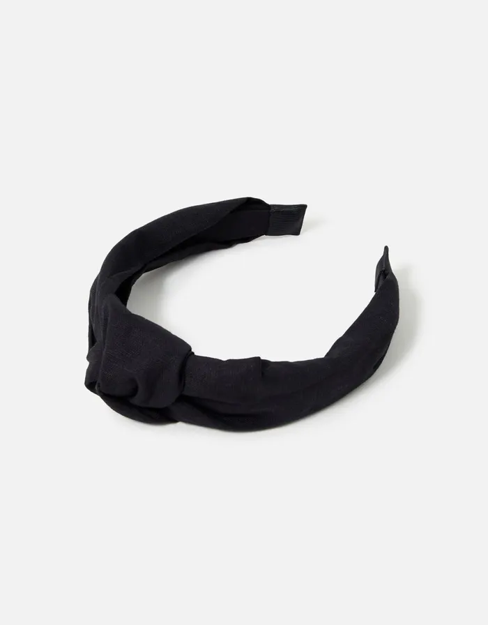 Accessorize Linen Knot Headband Women Hair Accessories