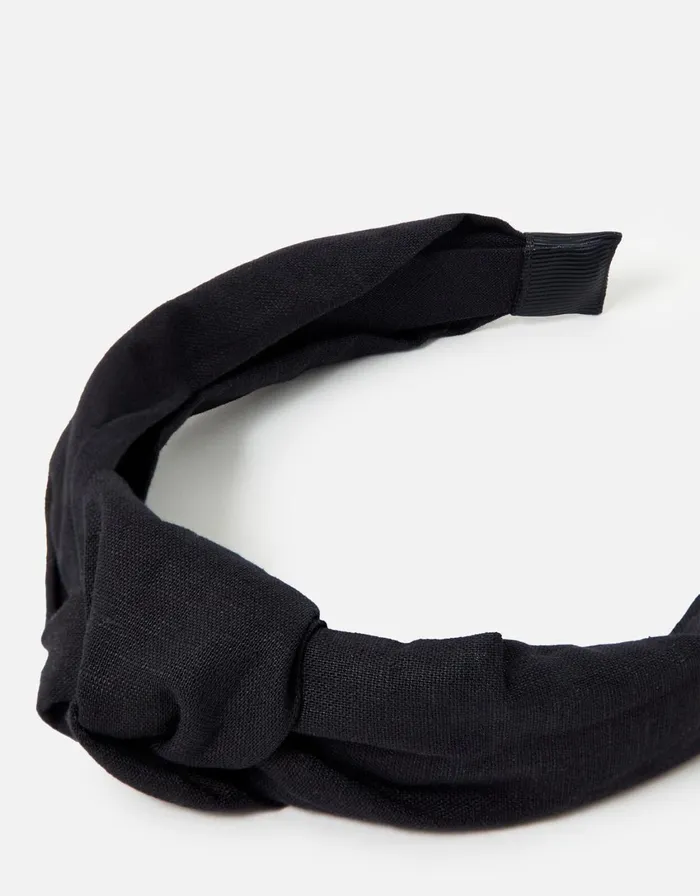 Accessorize Linen Knot Headband Women Hair Accessories