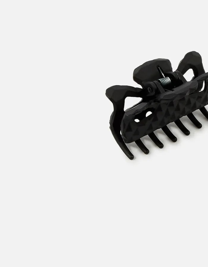 Accessorize Matte Quilt Claw Clip Women Hair Accessories