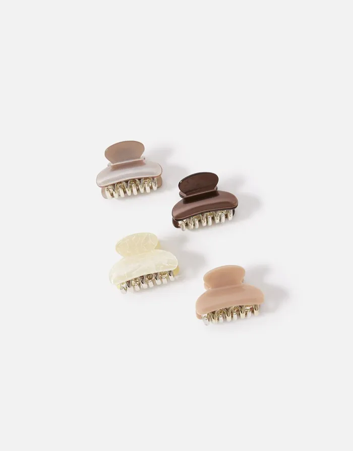 Accessorize Mini Claw Clip Multipack Women Hair Accessories