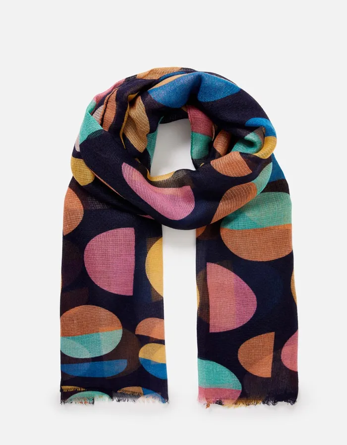 Accessorize New Spot Print Scarf Women Scarves