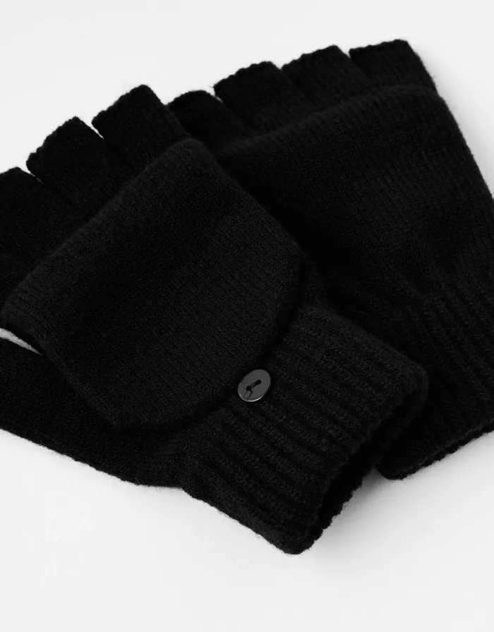 Accessorize Plain Capped Gloves Women Gloves