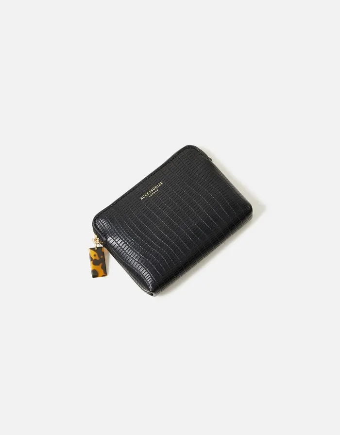 Accessorize Reptile And Resin Coin Purse Women Vegan Bags Backpacks and Purses