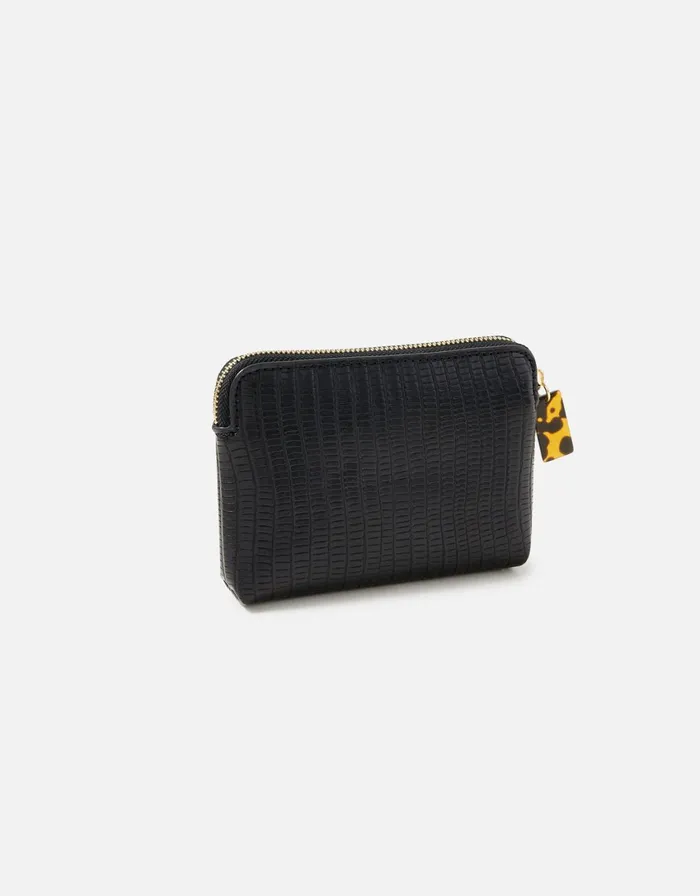 Accessorize Reptile And Resin Coin Purse Women Vegan Bags Backpacks and Purses