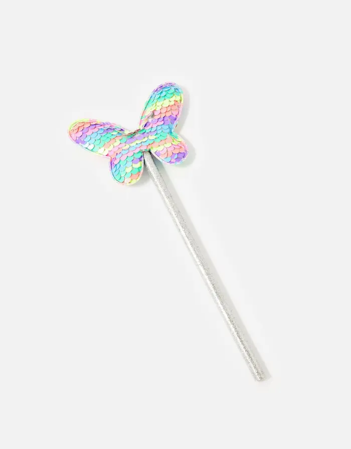 Accessorize Reversible Sequin Butterfly Pencil GirlsWomen Stationery