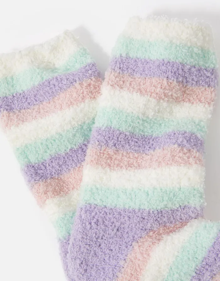Accessorize Stripe Cosy Socks Women Socks and Tights