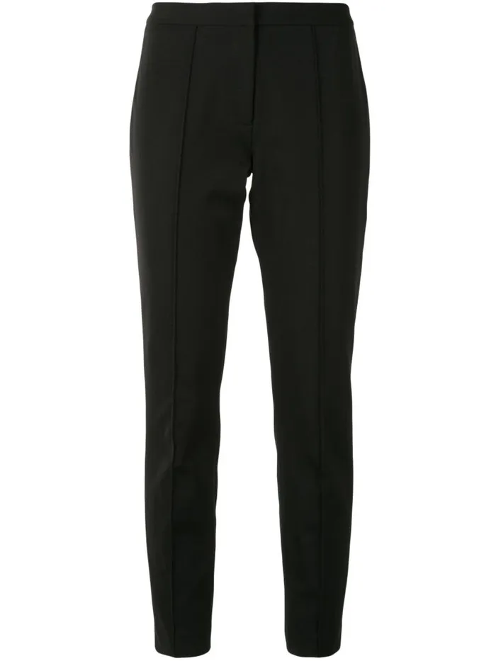 Adam Lippes Pants Cigarette Pant In Italian Stretch Twill Black 8211 Women