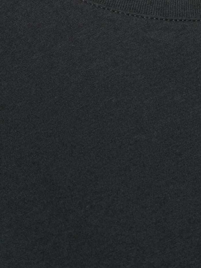 Adam Lippes Pima Cotton TShirts Long Sleeve Crewneck TShirt In Pima Cotton Black 8211 Women