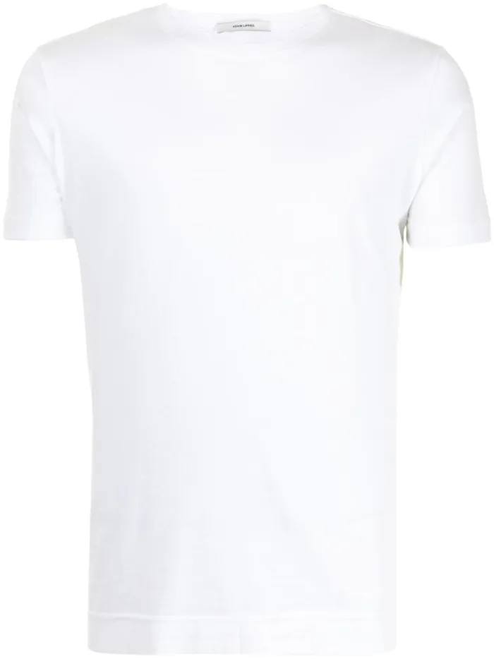 Adam Lippes TShirts Short Sleeve Crewneck TShirt In Pima Cotton White 8211 Men