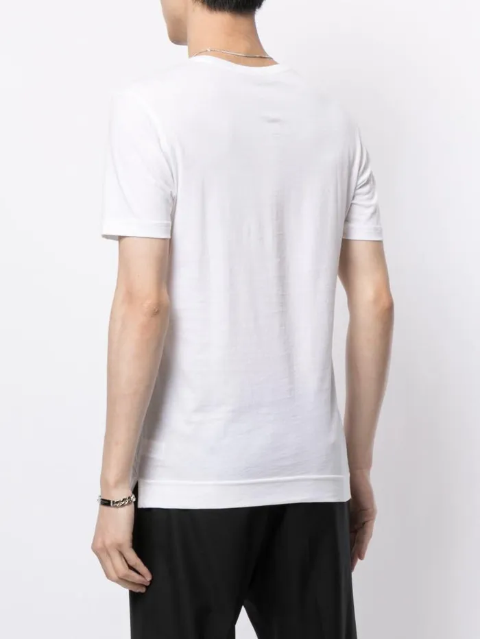 Adam Lippes TShirts Short Sleeve Crewneck TShirt In Pima Cotton White 8211 Men
