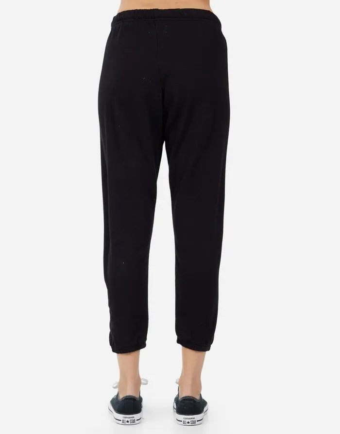 Alana Splatter Kiss Black Women039s Lauren Moshi Crop Sweatpants
