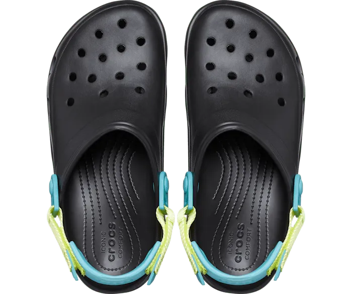 AllTerrain Clog Black Multi Women Crocs Clogs