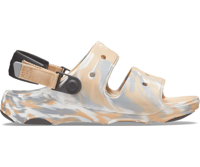AllTerrain Marbled Sandal Chai Multi Men Crocs Sandals
