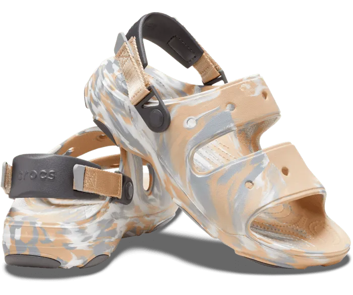 AllTerrain Marbled Sandal Chai Multi Men Crocs Sandals