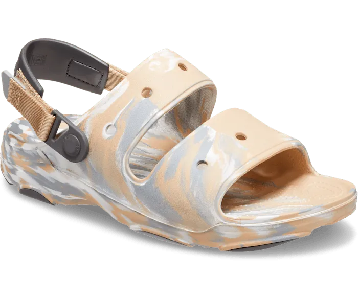 AllTerrain Marbled Sandal Chai Multi Men Crocs Sandals