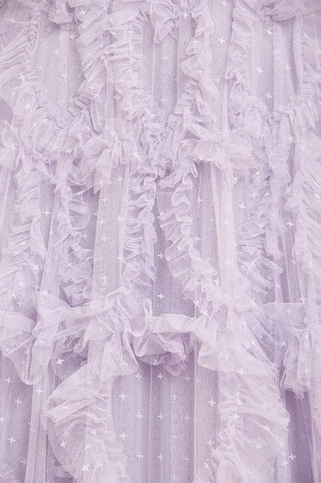 Amorette VNeck Gown Purple Women Needle and Thread Dresses
