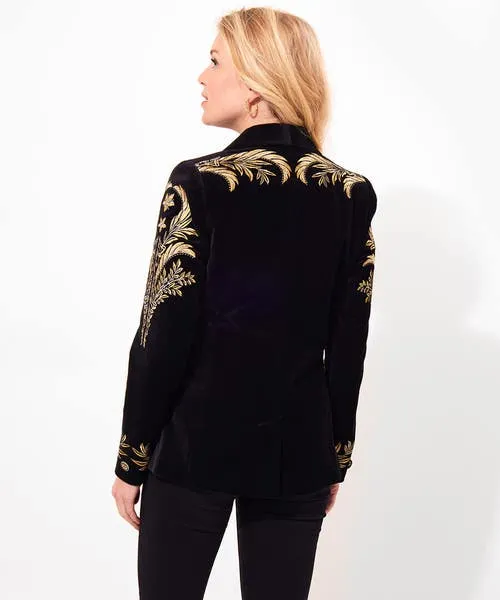 Apparel Boutique Collection Joebrowns Decadent Drama Embroidered Boutique Jacket Black Apparel Boutique Collection Joebrowns Decadent Drama Embroidered Boutique Jacket Black