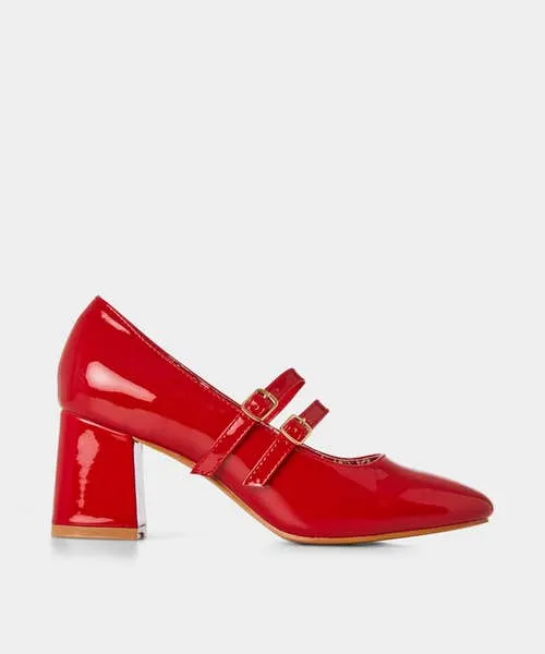 Apparel Cafe de Flore Patent Shoes Red Shoes Sandals and Boots Joebrowns