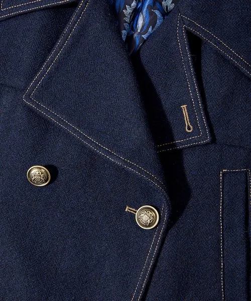 Apparel Denim Styles Joebrowns Border Pea Coat Navy