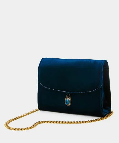 Apparel Handbags and Purses Joebrowns Beyond Glamour Jewel Trim Bag Dark Teal