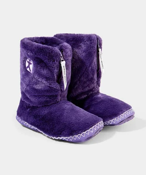 Apparel Joebrowns Grape Cosy Slipper Boots Purple Accessories and Jewellery Apparel Joebrowns Grape Cosy Slipper Boots Purple Accessories and Jewellery