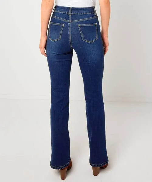 Apparel Joebrowns Western Bootcut Jeans Blue Jeans and Trousers