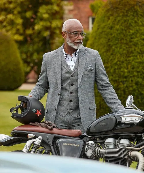 Apparel Marvellous Mix Blazer Grey Tailoring Joebrowns
