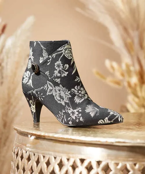 Apparel Shoes Sandals and Boots Joebrowns Into The Night Jewelled Boots GoldBlack