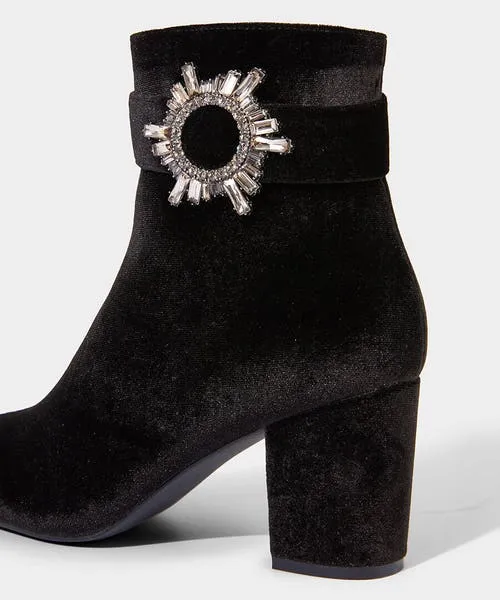 Apparel Shoes Sandals and Boots Joebrowns The Night Is Yours Velvet Boots Black