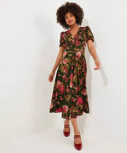 Apparel Vintage Dreams Dress Green Dresses Joebrowns