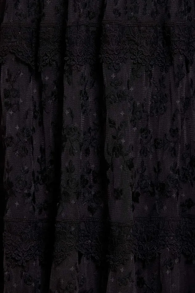 Araminta Lace Gown Black Women Needle and Thread Dresses