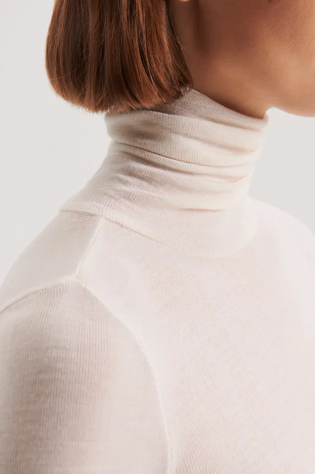 Babywool Women BABYWOOL POLO IVORY ALL Scanlan Theodore