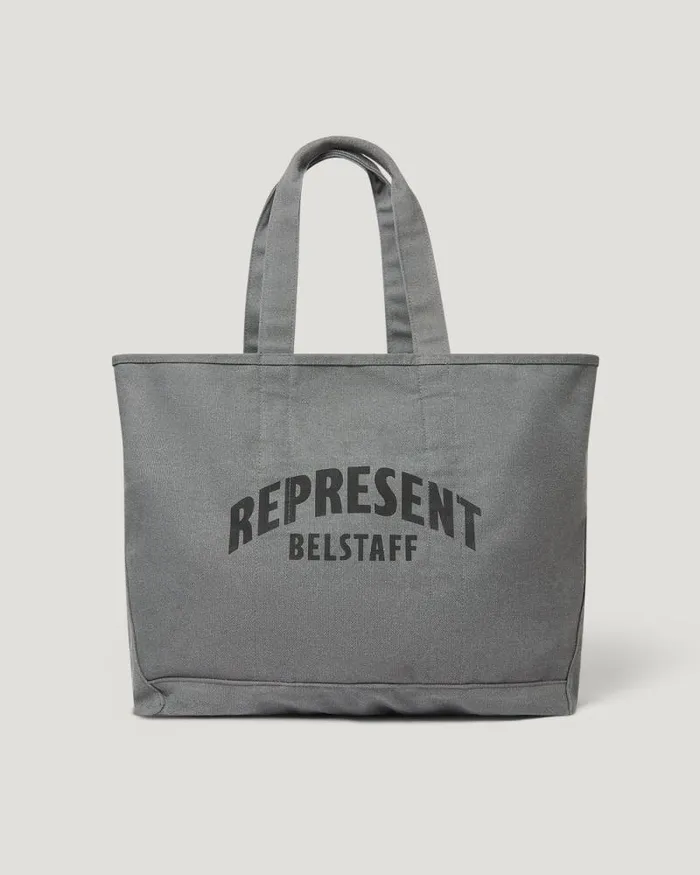 Bags MenWomen Belstaff Belstaff X Represent Woven Bag Shadow