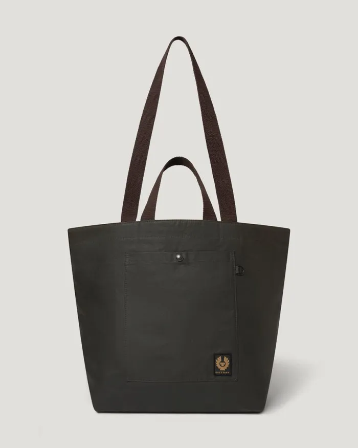 Bags MenWomen Belstaff Tote Bag Faded Olive