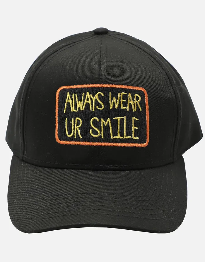 Bay Always Wear Your Smile Black Women039s Lauren Moshi Hats