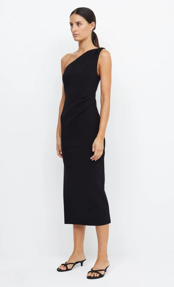 Bec Bridge Bridesmaid Dresses Women BE MINE ASYM DRESS 8211 BLACK