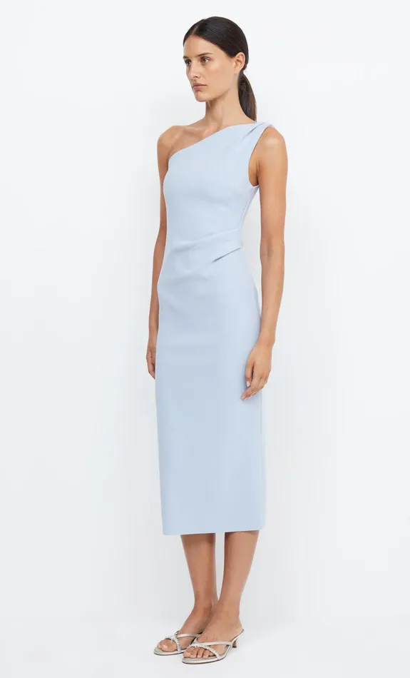 Bec Bridge Bridesmaid Dresses Women BE MINE ASYM DRESS 8211 DUSTY BLUE
