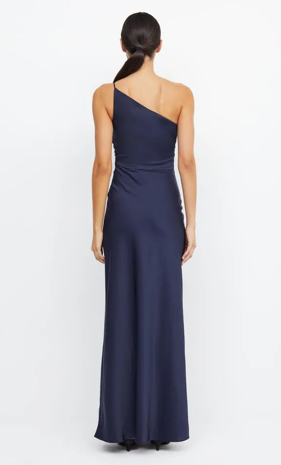Bec Bridge Bridesmaid Dresses Women ETERNITY ASYM MAXI DRESS 8211 INK