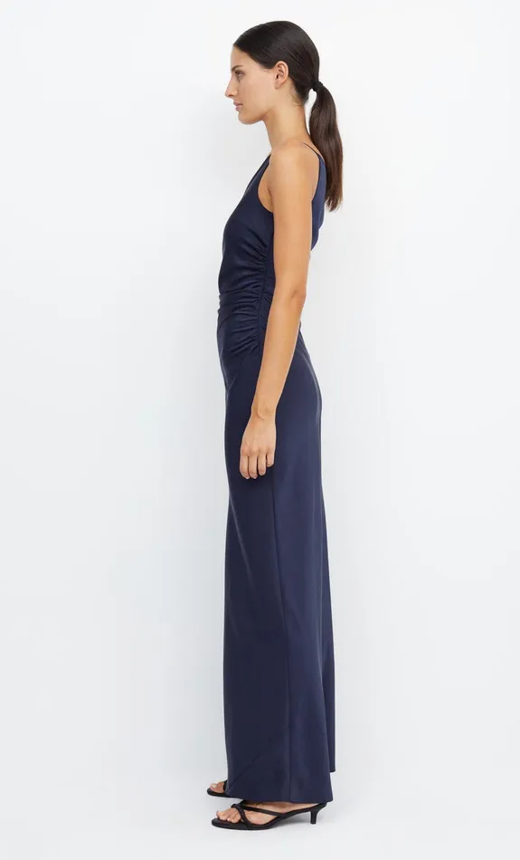 Bec Bridge Bridesmaid Dresses Women ETERNITY ASYM MAXI DRESS 8211 INK