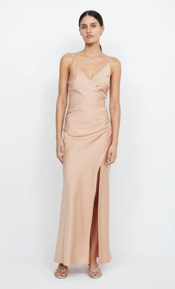 Bec Bridge Bridesmaid Dresses Women ETERNITY V MAXI DRESS 8211 ROSE GOLD