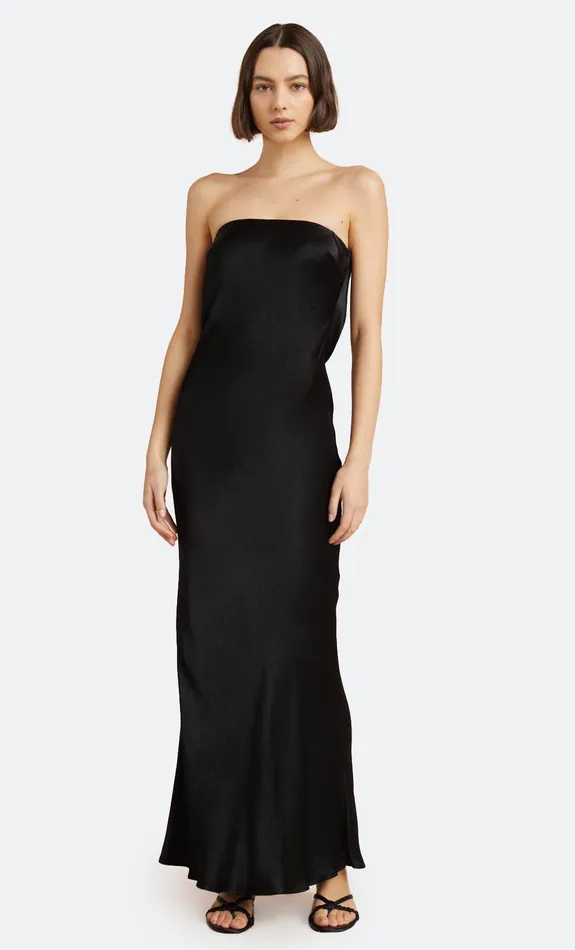 Bec Bridge Bridesmaid Dresses Women MOON DANCE STRAPLESS DRESS 8211 BLACK